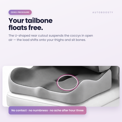 Ergonomisk sittdyna i memory foam