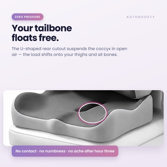 Ergonomisk sittdyna i memory foam