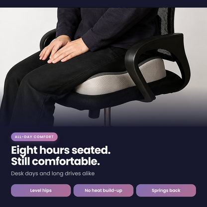Ergonomisk sittdyna i memory foam