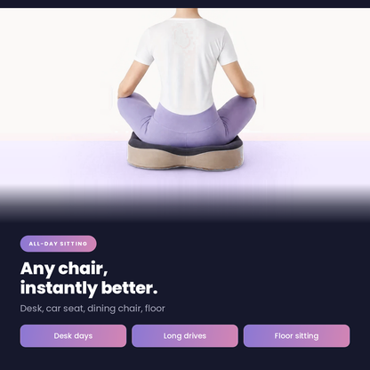 Ergonomisk sittdyna i memory foam