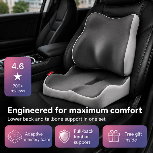 Ergonomisk sittdyna i memory foam