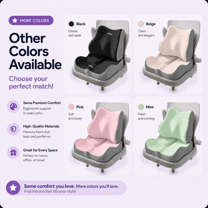 Ergonomisk sittdyna i memory foam
